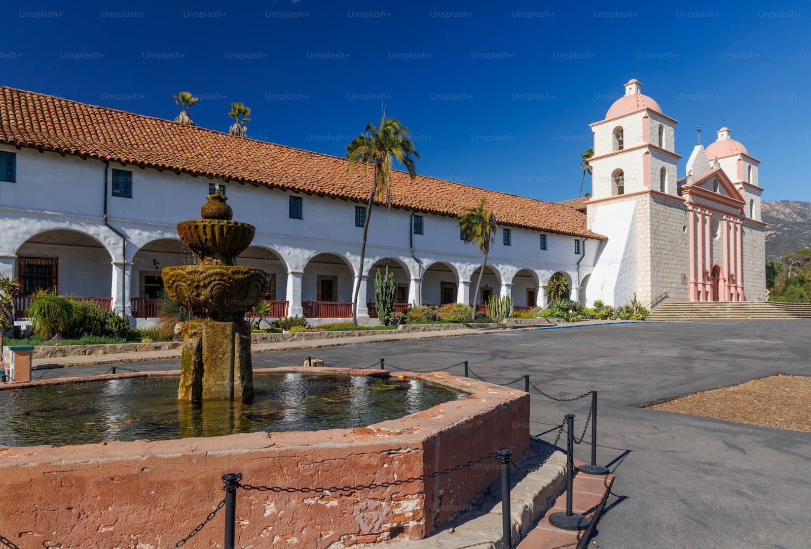Santa Ana, California cityscape and street view